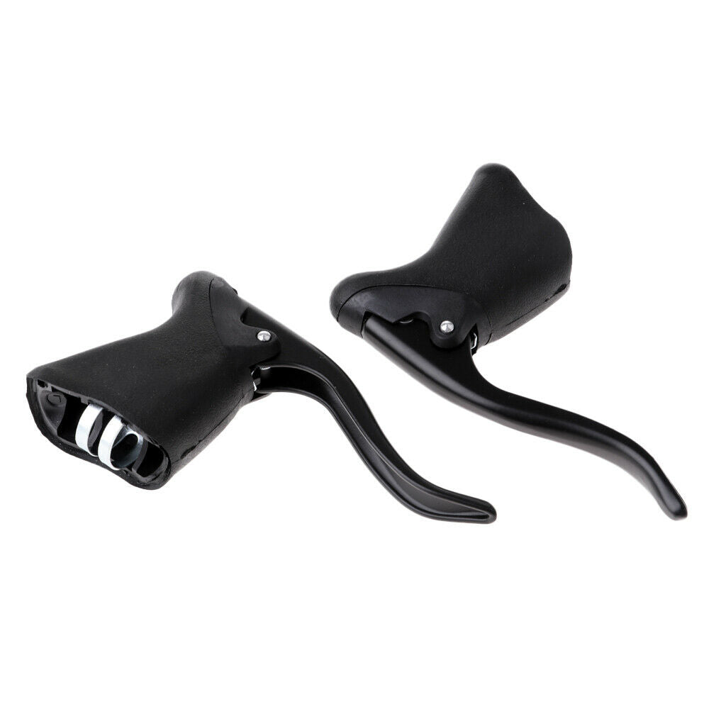 1 Pair Alloy Brake Levers Road Racing Drop Down Handlebar Bike Bicycle Cycle