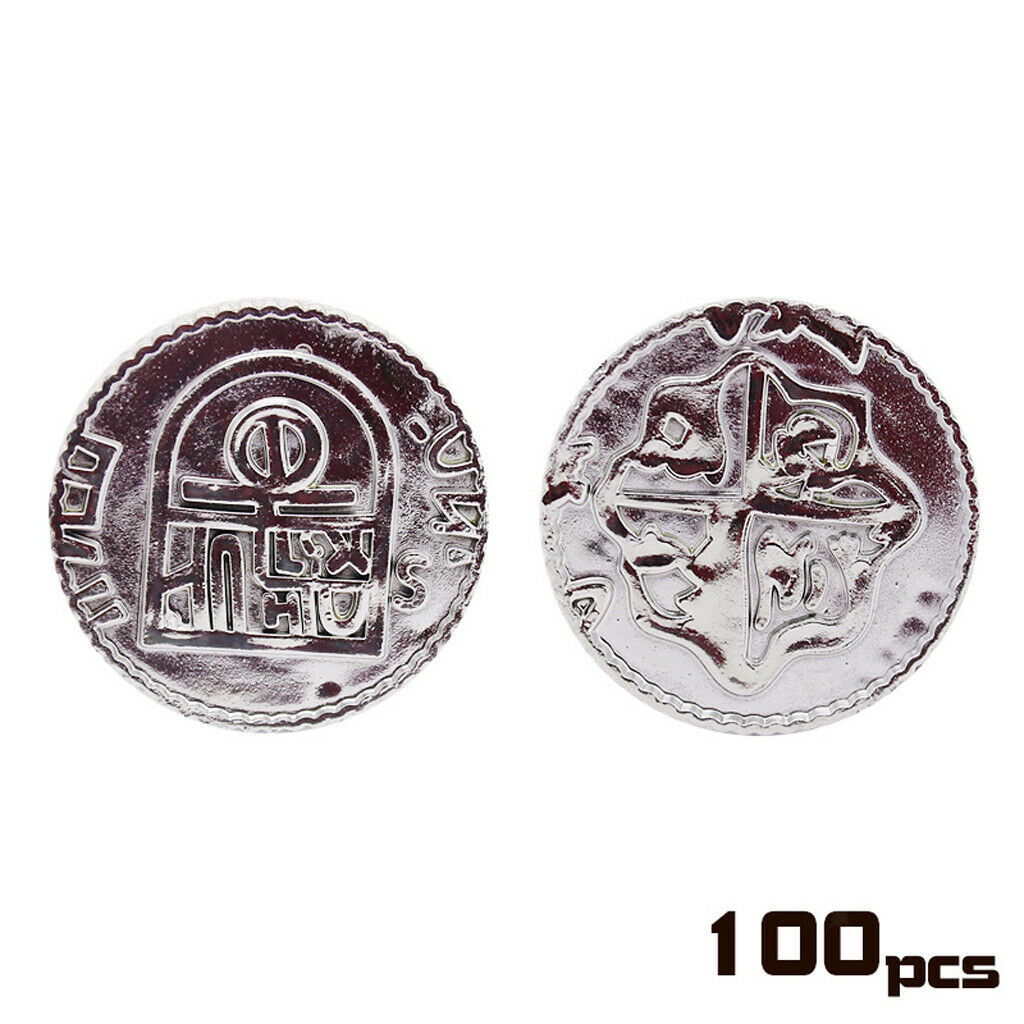300 Pack Colorful Pirate Treasure Coins Loot Party Fillers Props Teaching