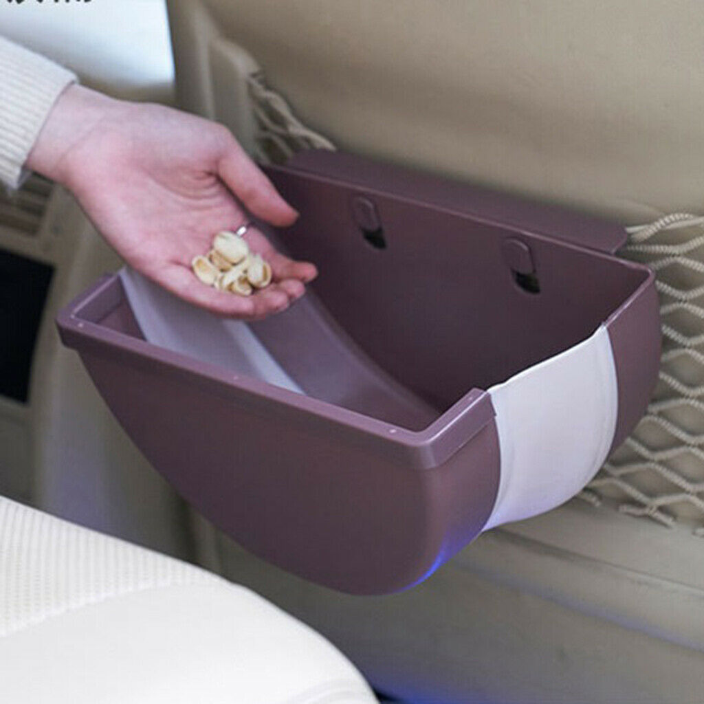 2Pcs Kitchen Semi-Round Collapsible Hanging Garbage Bin Can Waste Container