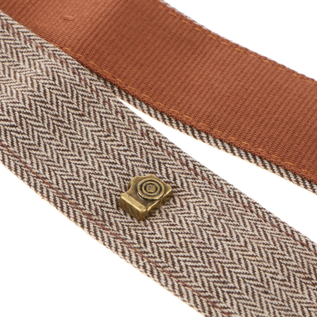 Camera Shoulder Neck Strap with Quick Disconnects for Canon   Sony Brown