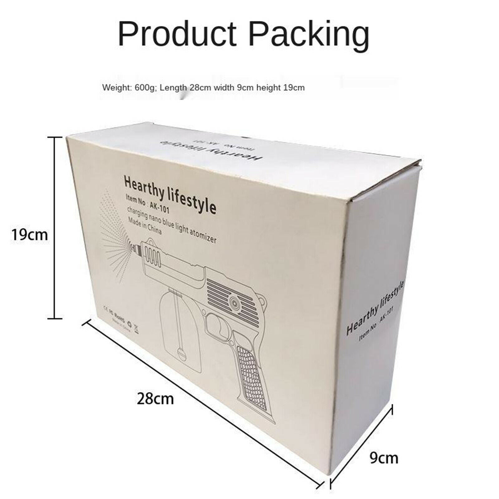 USB Rechargeable Nano Sanitizer Sprayer Disinfectant Fogger Machines 500ml