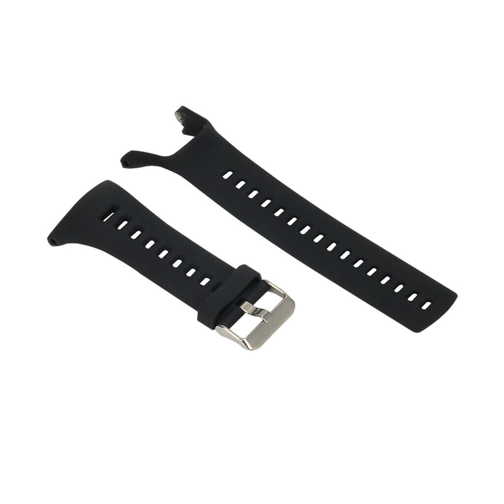 Black Rubber Replace Wristwatch Band for Ambit 3 Ambit 2 Ambit 1 Waterproof