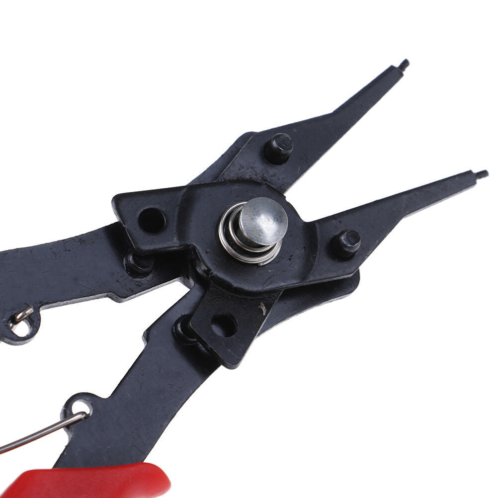 1Set 4 IN 1 multifunctional snap ring pliers tools crimp tool circlip pliers DD