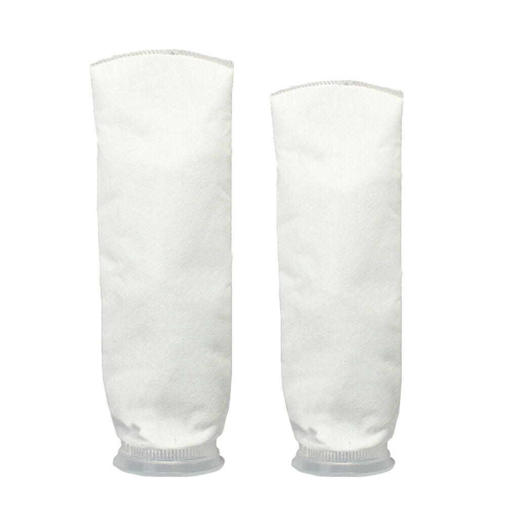 2x 150 & 200um 4" Pet Supplies Aquarium Sump  Felt Pre Filter Sock Bag