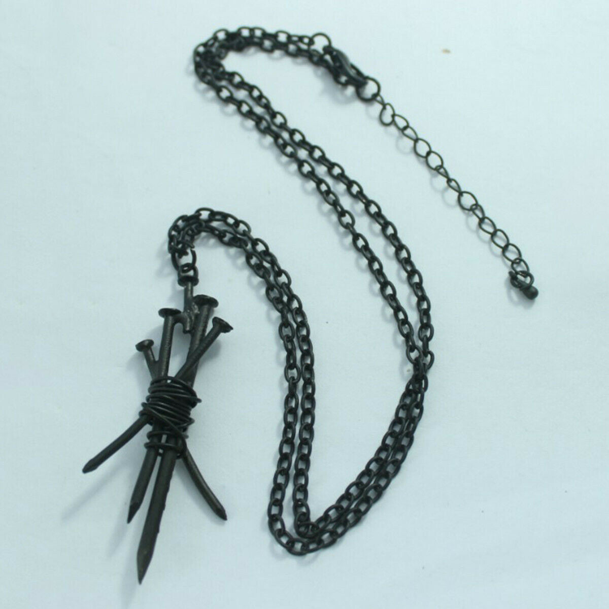 Personality Nails Handmade Jewelry Necklace Goth Oddities Witchy Gothic Pendant