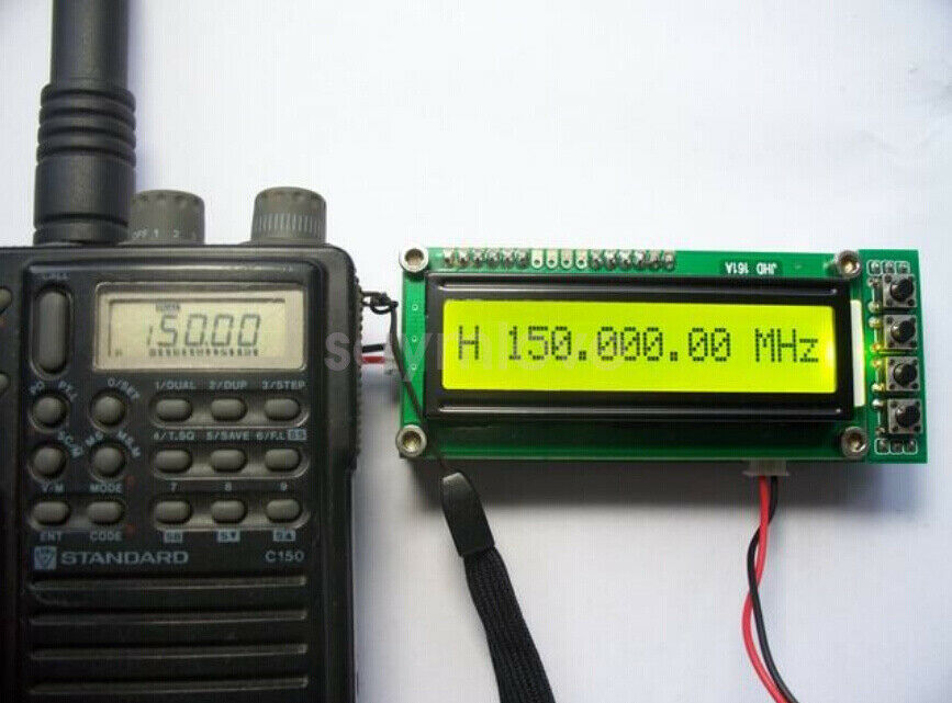 0.1ï½ž70MHz 10MHz ~ 1.1 GHz Frequency Counter Tester Measurement For Ham Radio