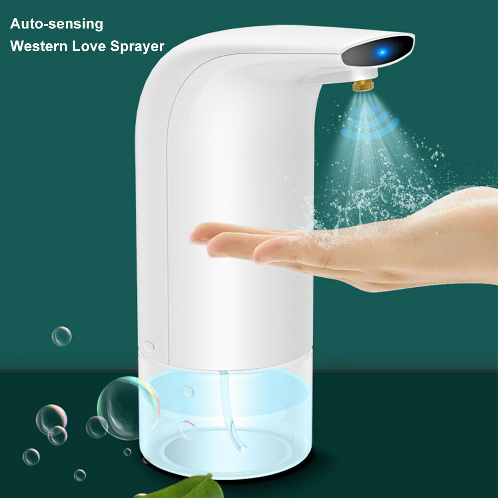 300ML Automatic Soap Dispenser Sensor Spray Machine Household Rechargeable