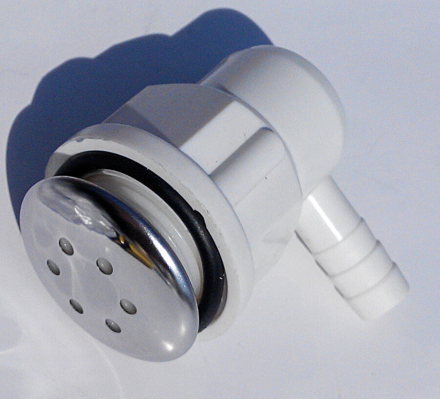 Bathtub spa stainless steel Air bubble jet with Chrome plating, air blower 6