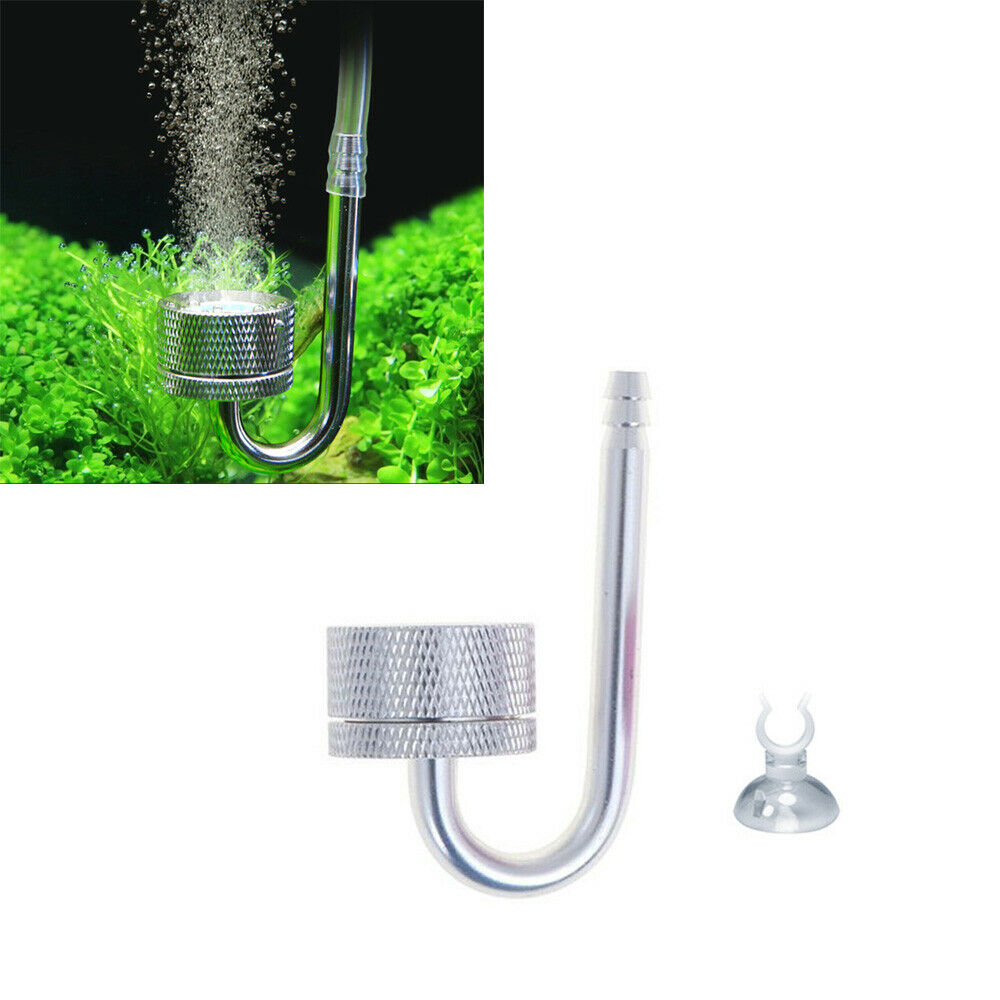 Aquarium CO2 Atomizer System Diffuser Solenoid Regulator Fish Tank Suction Cup