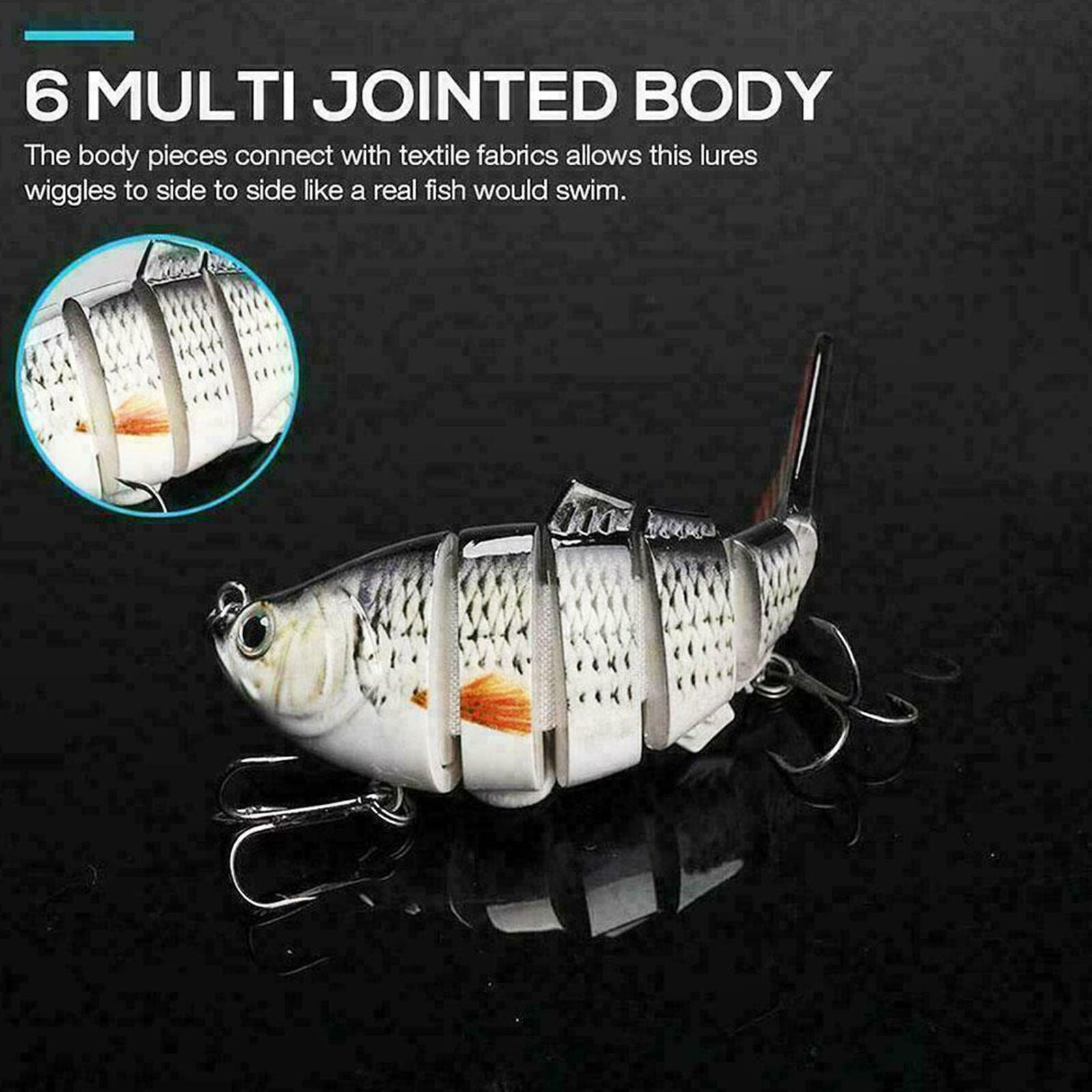 5PCS Pieces Wobbler Lure Fishing Set Bait Fishing Accessories Set