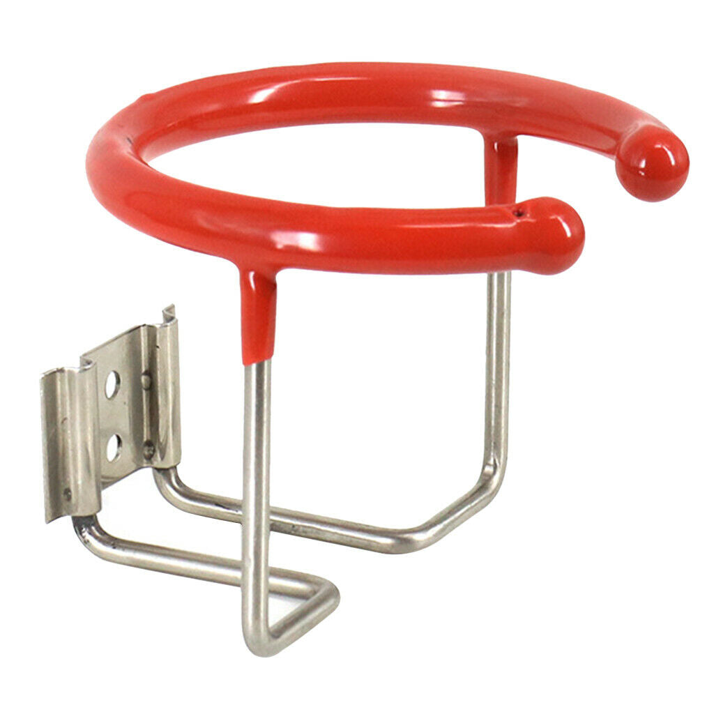 Car Ring Cup Holder, Stainless Steel Drink Bottle Stand Holders For Marine Boat