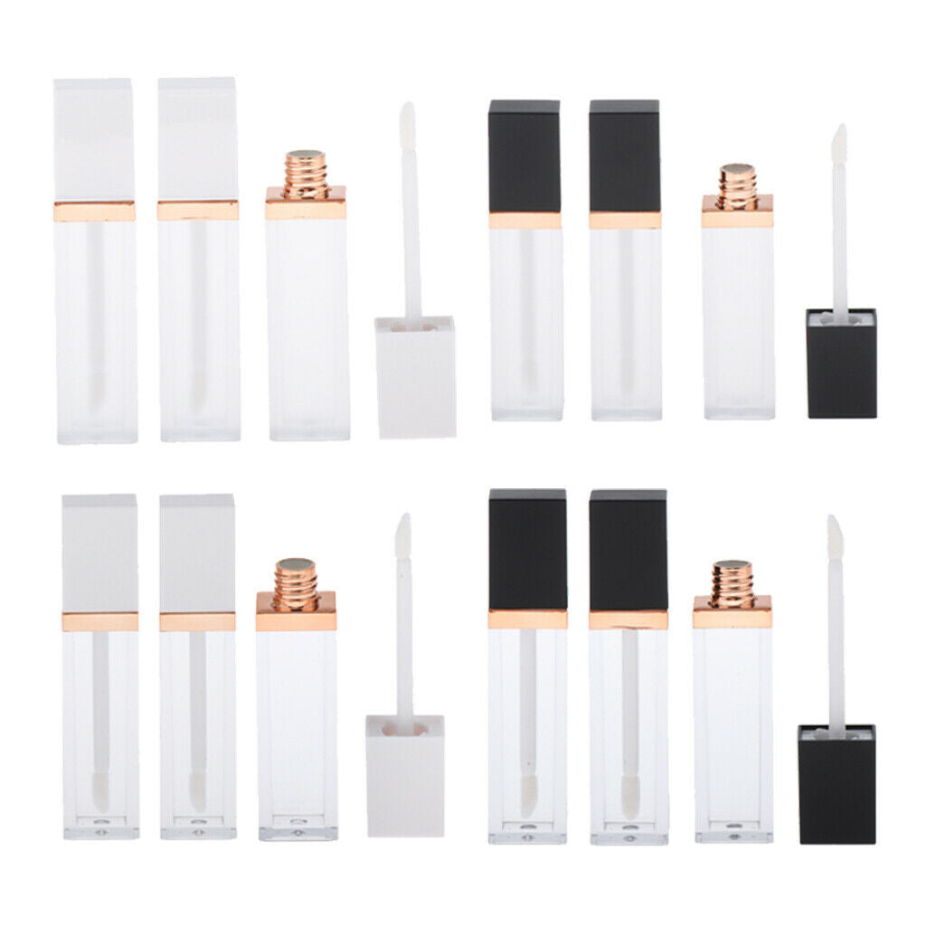 3x Plastic Makeup Lip Gloss Tubes Refillable Lip Tint Eyelash Oil Bottle 7ml