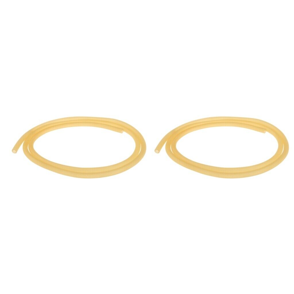 2 Pieces Natural Latex Hose TPR Hose