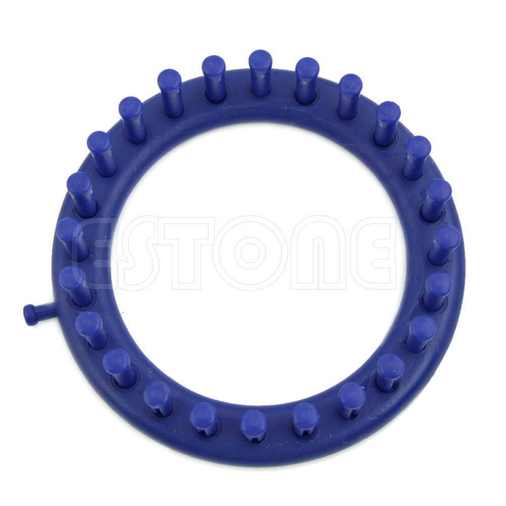 Hot Blue Round Circle Hat Classical 14CM Knitter Knifty Knitting Knit Loom Kit S