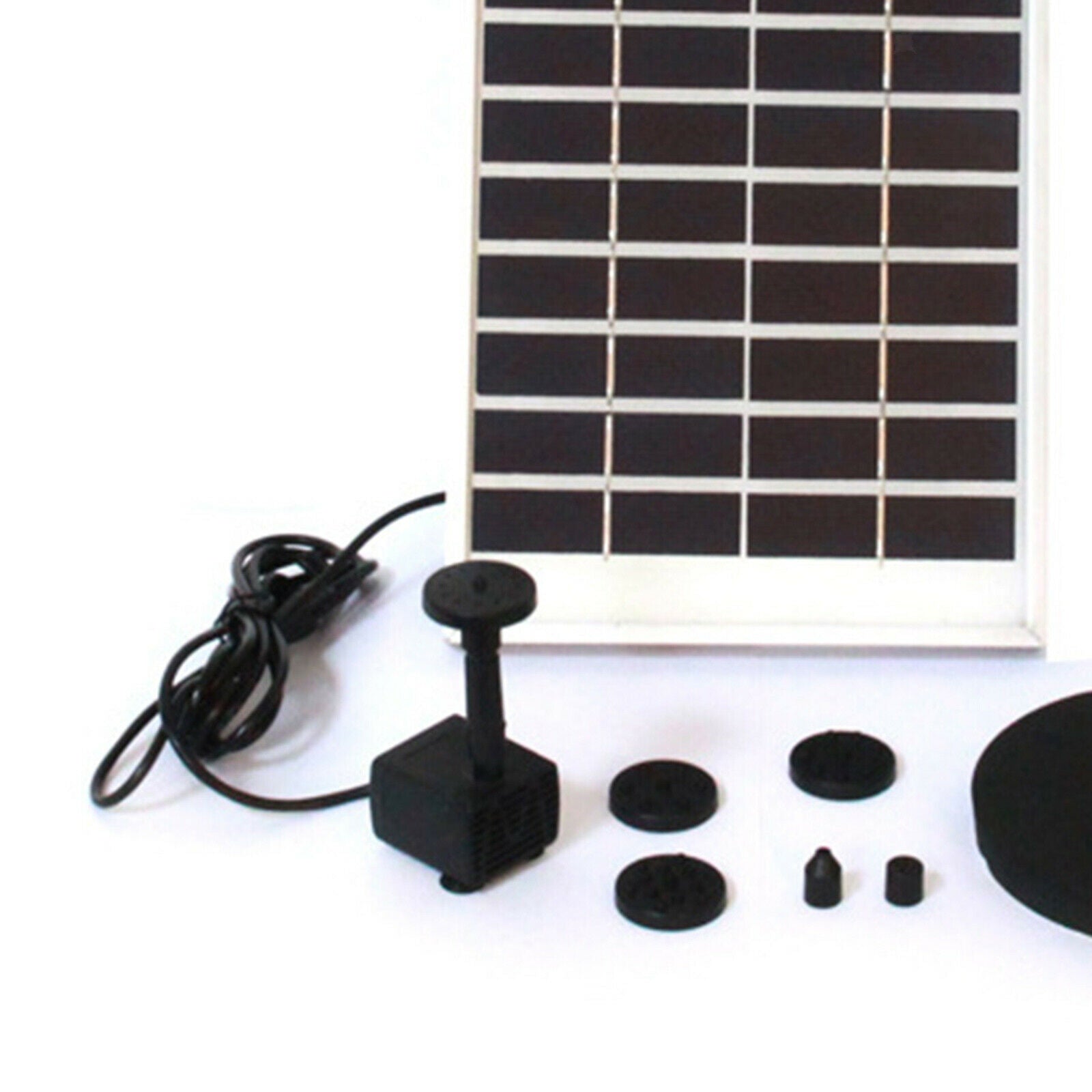 Bird Bath Solar Fountain Water Pump Solar Powered Fountain for Garden Decor