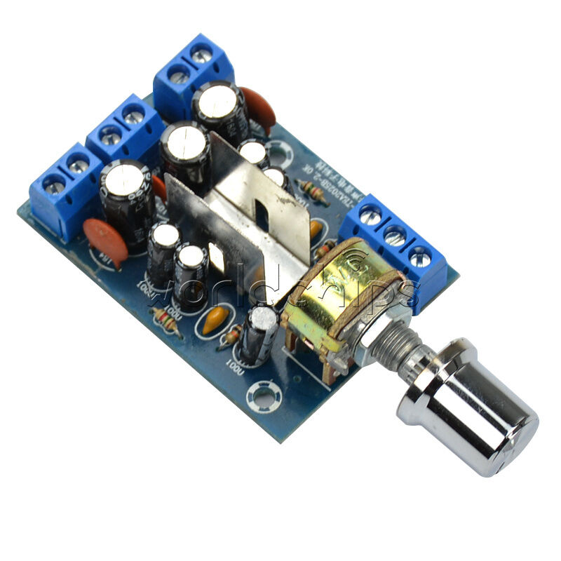 12V TEA2025B 2.0 Stereo Dual Channel 3W+3W Audio Amplifier Board AMP CAR