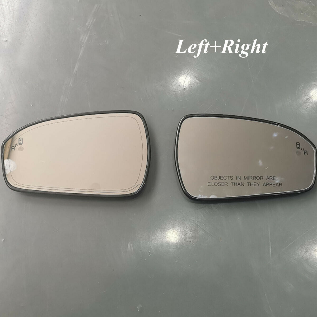 2× DS7Z-17K707-A High Quality Glass Side Mirror Glass For Ford Fusion 2013-2020