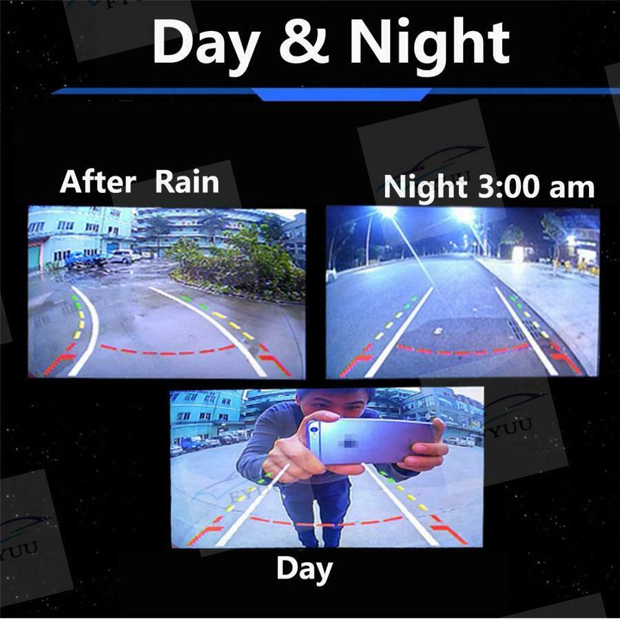 5 Inch Car Monitor TFT LCD HD Reverse Parking Waterproof w/ Dynamic Track Camera