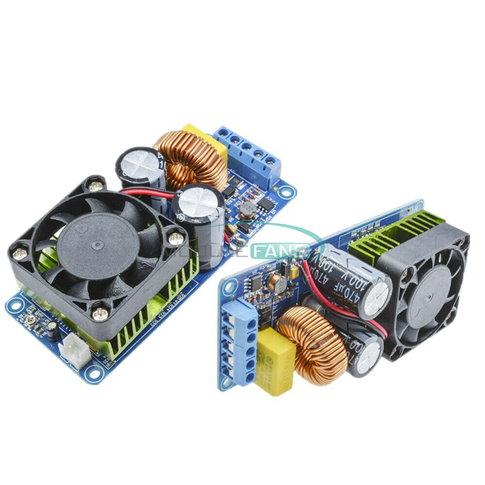 IRS2092S 500W Mono Channel Digital Amplifier Class D HIFI Power Amp Board+FAN