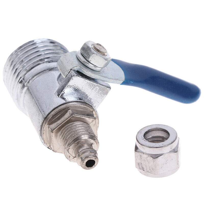 1/2''-1/4'' RO Feed Filter Water Adapter Ball Valve Tap Reverse Osmosis S.l8
