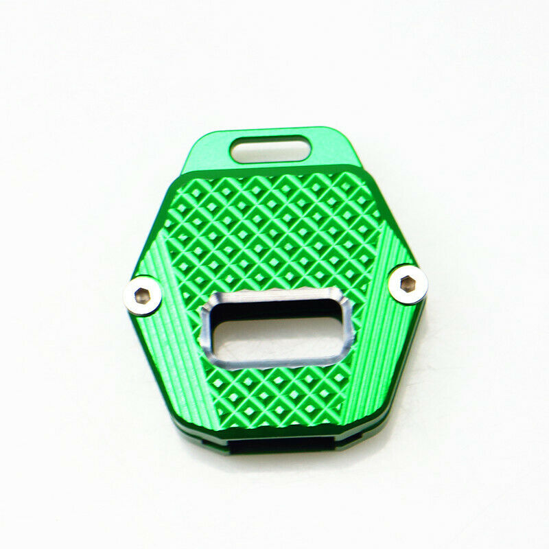 Aluminium Motorcycle Key Cover Case Green Keychain For Kawasaki ZXR400 ZX 7R 9R