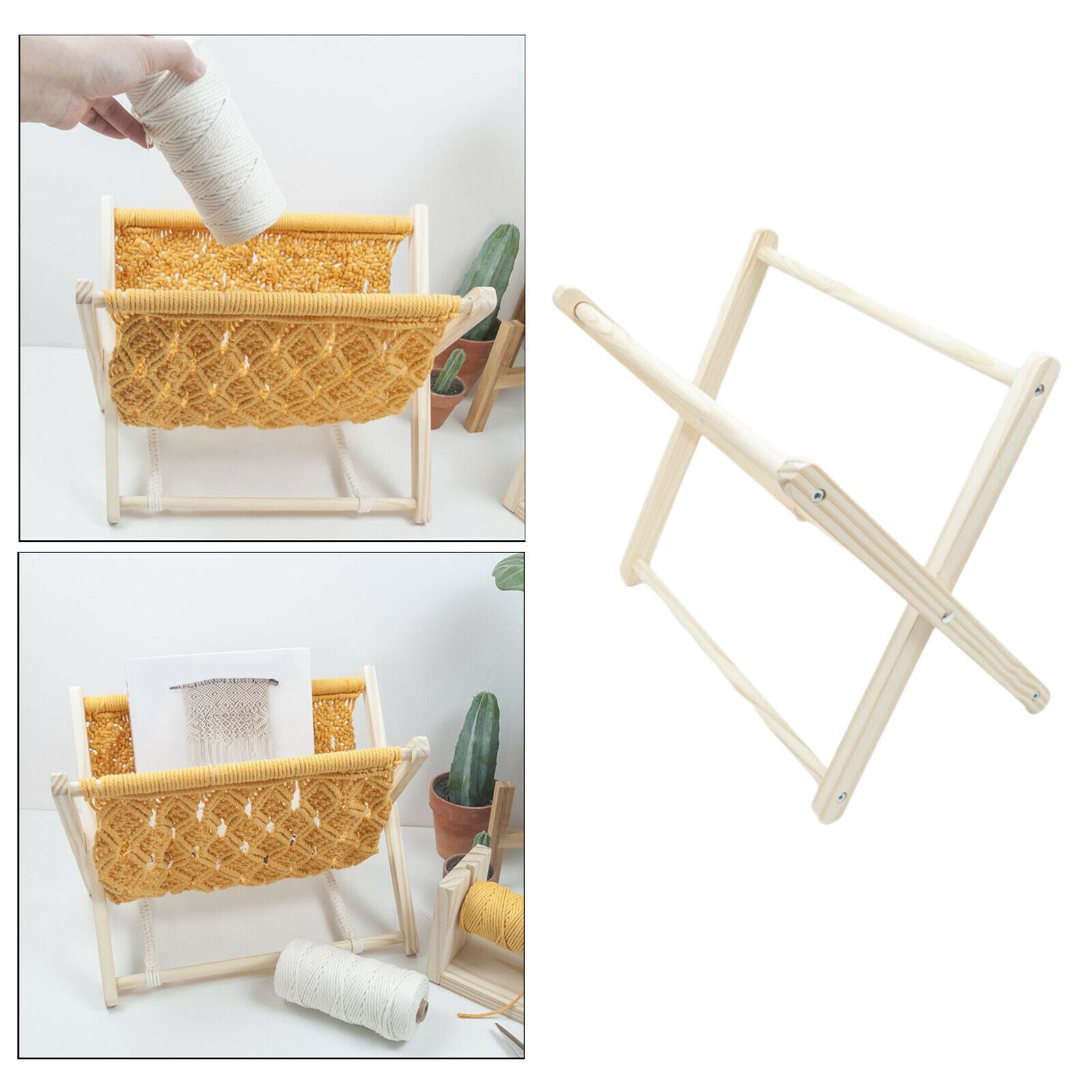 Magazine Rack DIY Assemble Display Storage Books Mails Holder Home Organizer