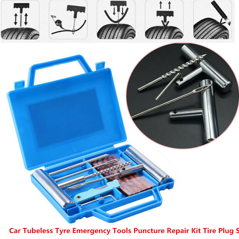Car Motorcycle Tubeless Tyre Emergency Tool Heavy Duty Puncture Repair Tire Plug