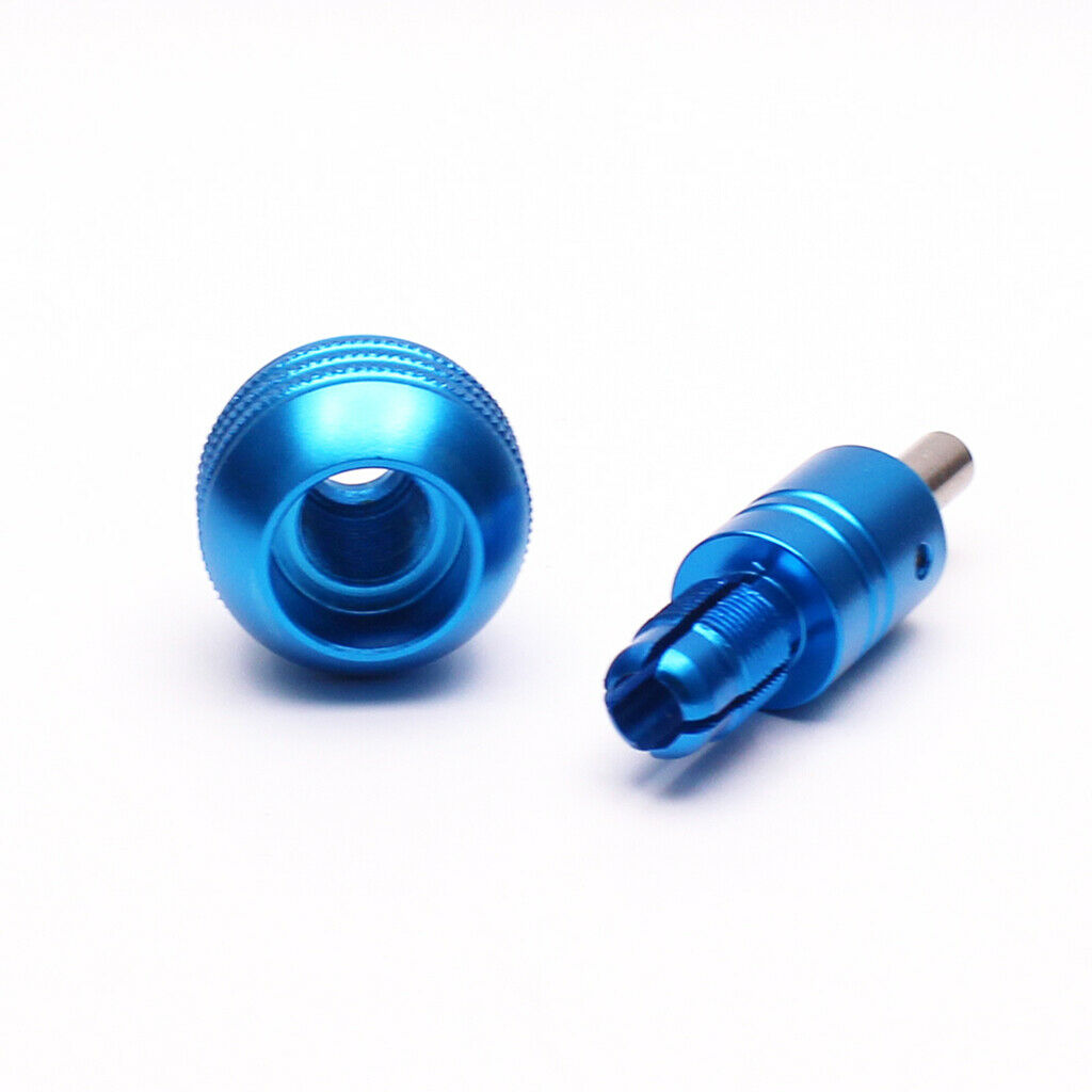 Alloy  Machine  Handle Grip Holder  Bar Tube 35mm - Blue, as described - Blue,