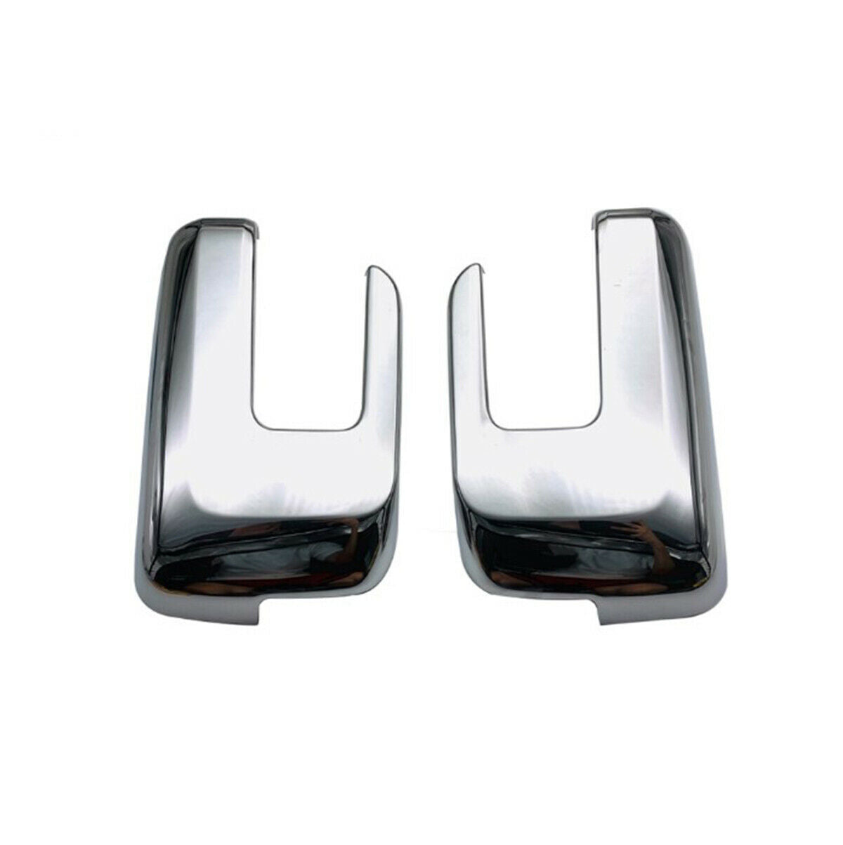 For Ford F-150 ABS Chrome Side Door Rear View Mirror Cover Trim 2021-2022 SUK
