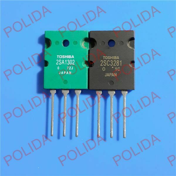 5pair or 10PCS Transistor TO-3PL 2SA1302-O/2SC3281-O 2SA1302/2SC3281 A1302/C3281