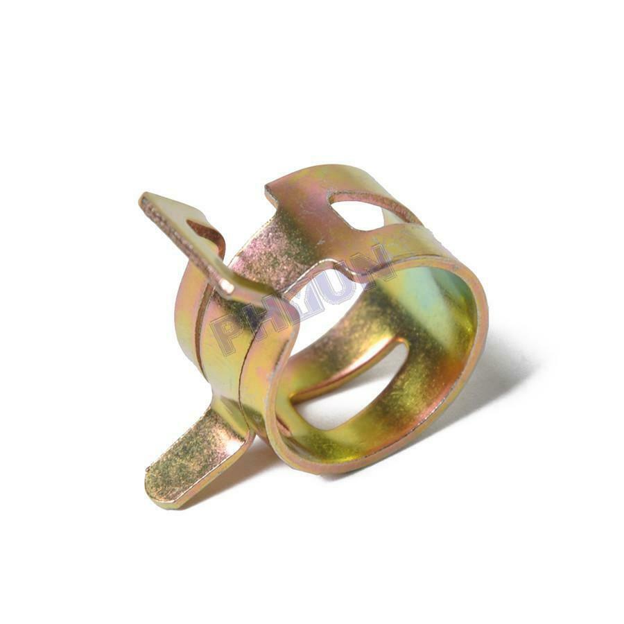160x Car Spring Clip Fuel Line Hose Clip Fastener 6mm-17mm 8 Size Universal