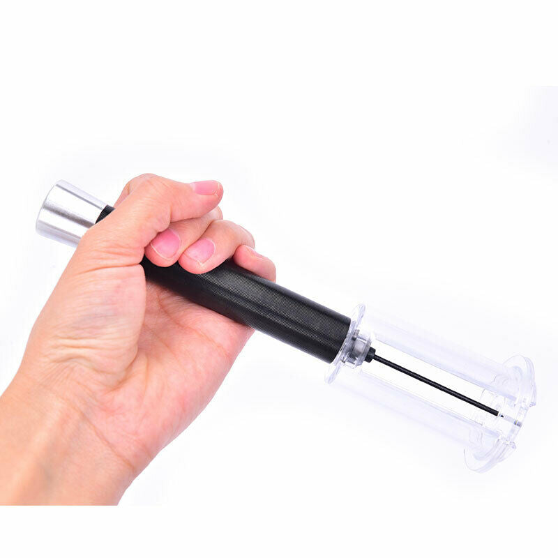 1PCS Durable Red Wine Bottle Opener Cork Remover Air Pump Pressure Tool NewB BU