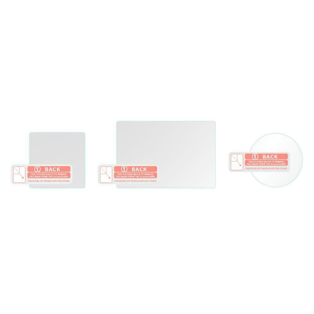 3 Pieces Tempered Glass Camera Lens Protector Fiberglass High Protective Film