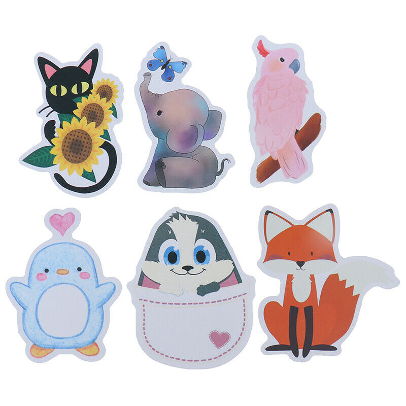 50X Cute Animals Stickers Skateboard Laptop Luggage Guitar Bike Car Decals zBDA