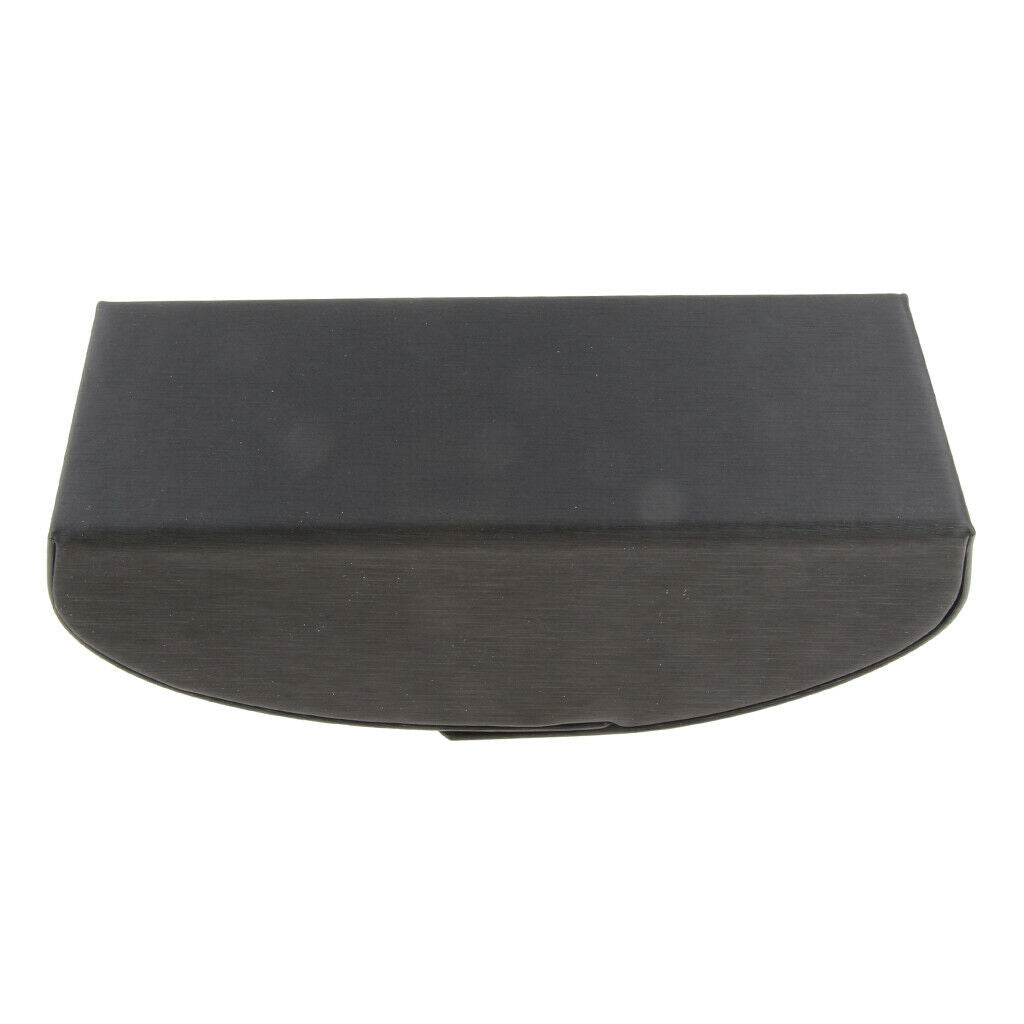 Black Glasses Protector Hard Case Sunglasses Storage Box + Microfiber Cloth