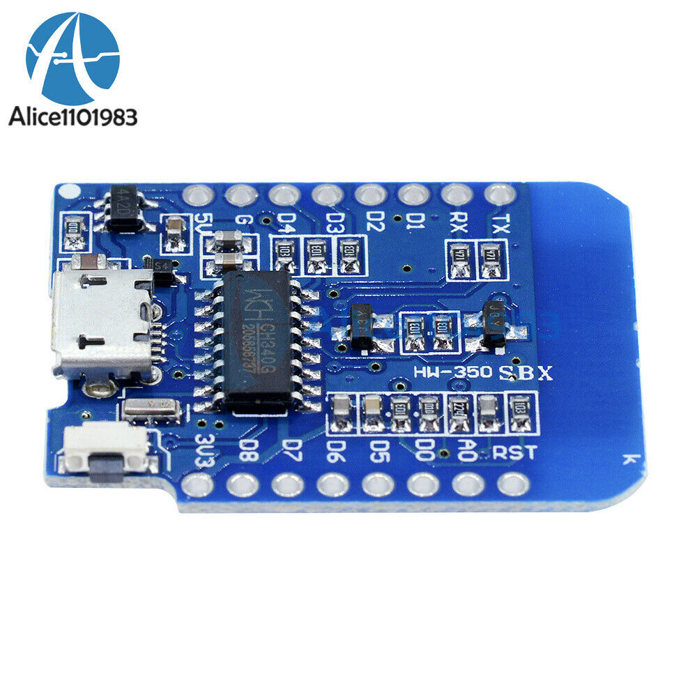 5PCS NodeMCU Lua ESP8266 ESP-12 4M Bytes WeMos D1 Mini WIFI Development Board