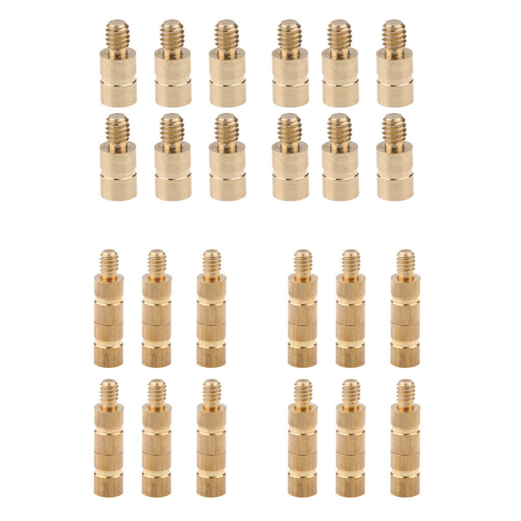 Quality 72 Pieces 25 Grains Arrow Weights Screw Insert Set Archery Accessory