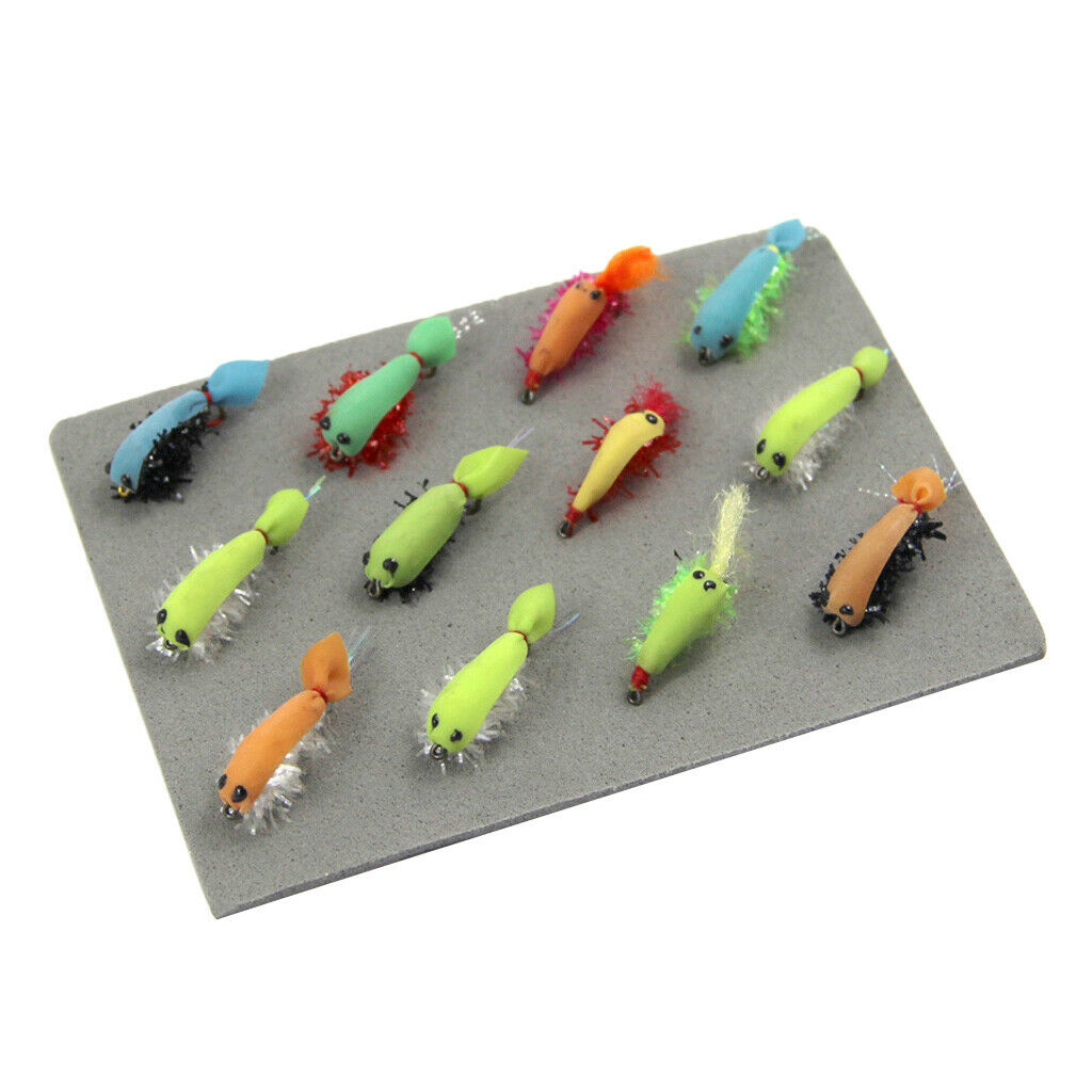 12pcs ,  Fly   Fishing   Lures   Shrimp   Flies   Trout   Salmon   Flies