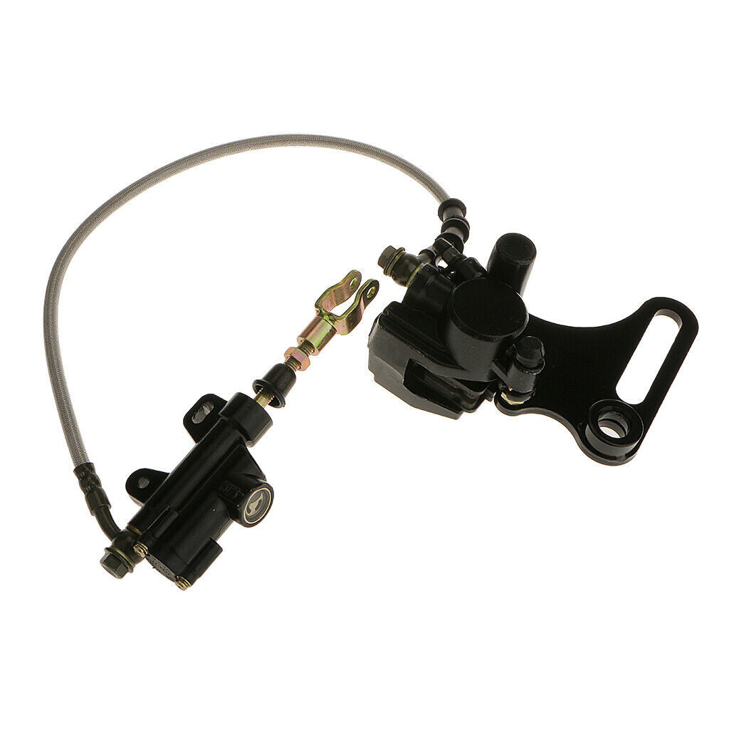 Rear Hydraulic Brake Assembly Cylinder Caliper for 125cc 140cc Pit Bike ATV