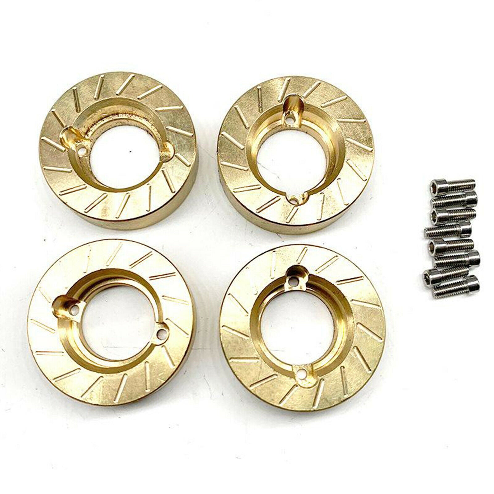 4x Front Steering Knuckle for SCX10 II 90046 1/10 RC Crawler Replacement
