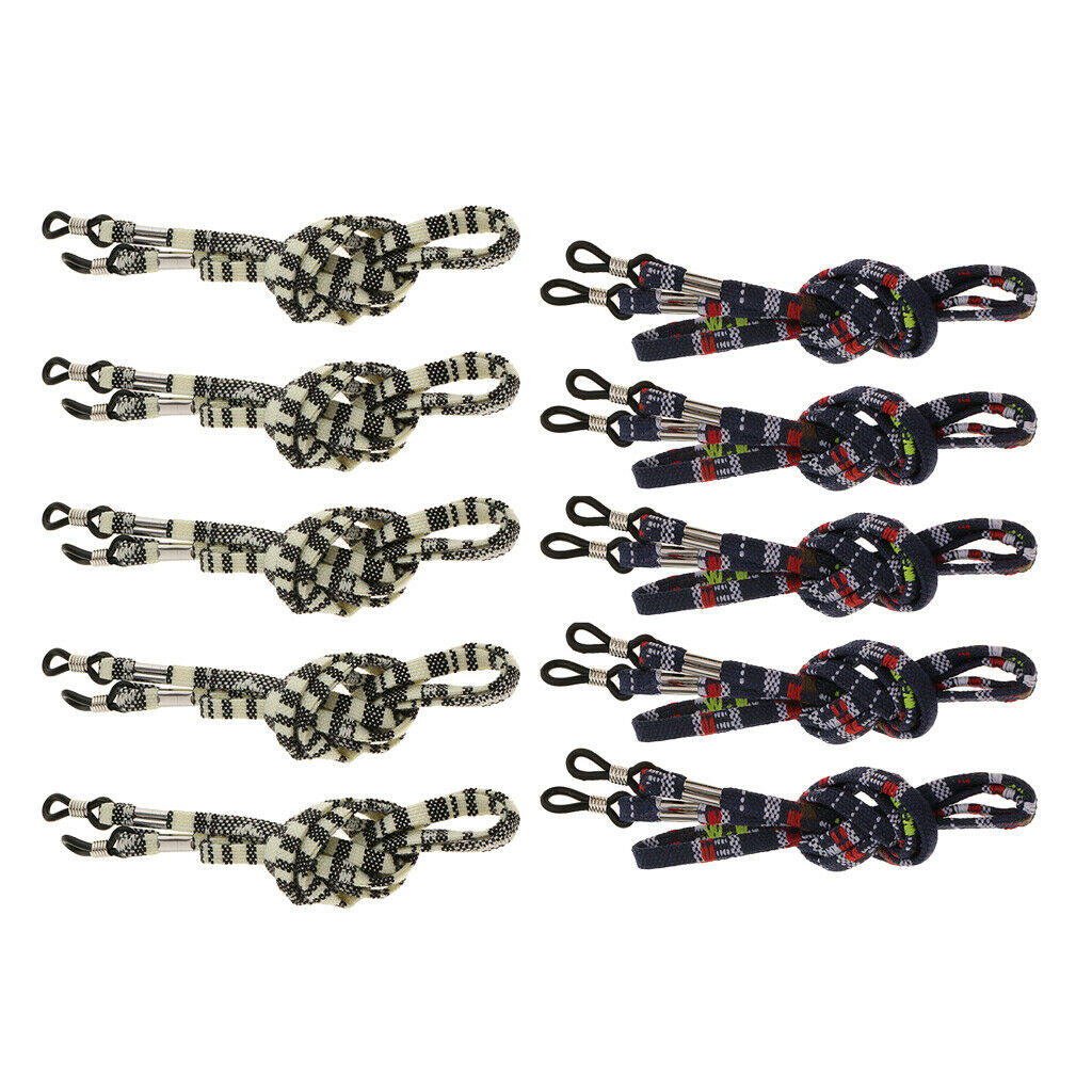 10 Pcs Eyeglasses Holder Strap Reading Glasses Cord String Sunglasses Chain
