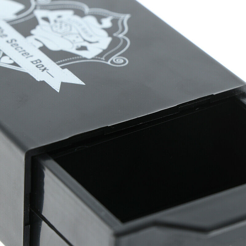 Cool Magic Black Box Vanished Box Puzzle Box Magic Tricks Surprise Box Kids R`WF