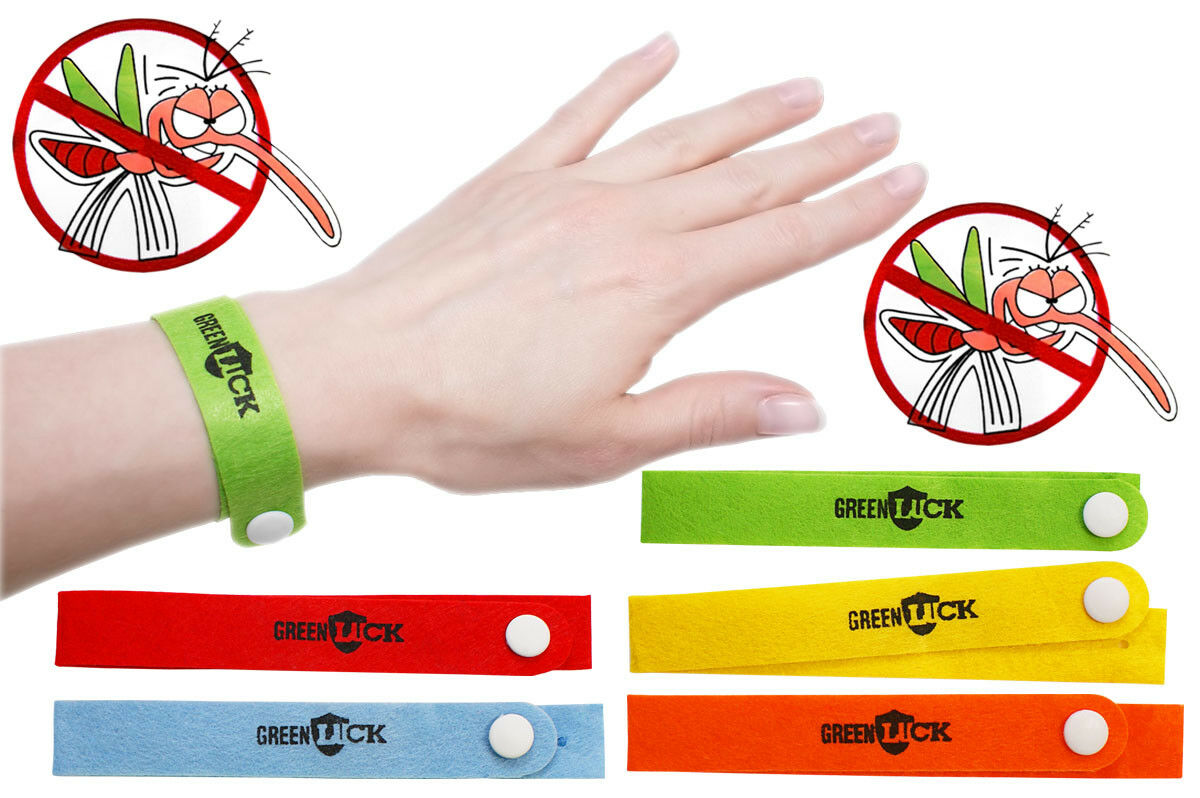 10 X Bracelet Mosquito Repellent Wasps Bee Hornet Mosquito 100% Natural New