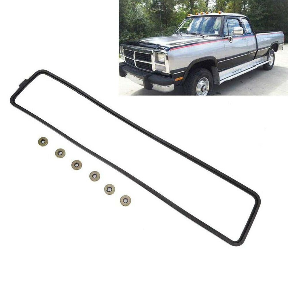 Tappet Cover Gasket + Grommet Seals For 1989-2002 12V Dodge Cummins 5.9 3284623