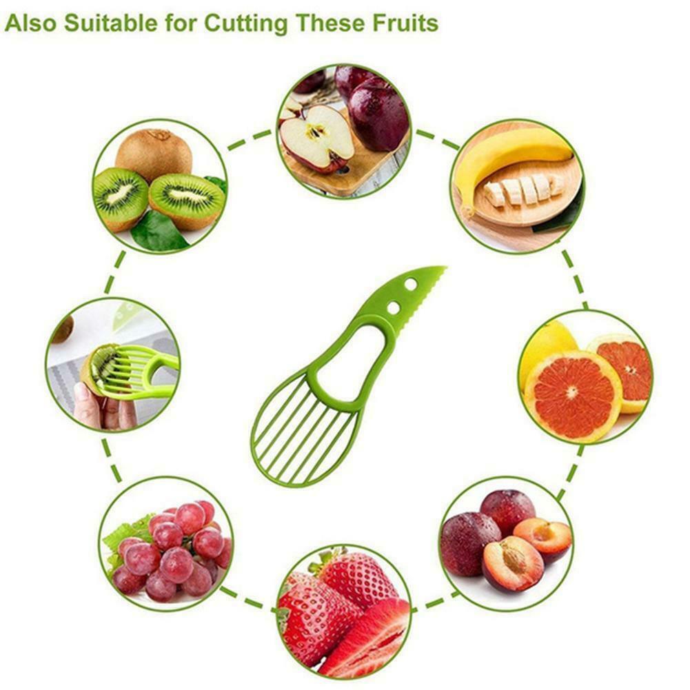 Fruit Peelers Cutter Kitchen Pulp Separator Slicer Avocado Slicer Shea Corer