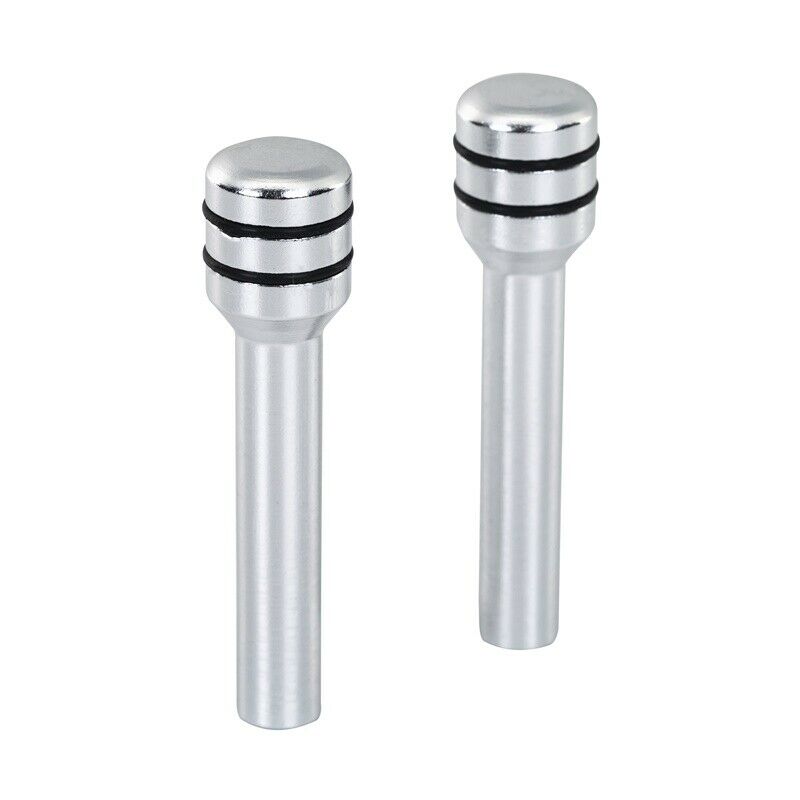 Pair Universal Car Truck Interior Interior Lock Knobs Pull Pin Cover Aluminum