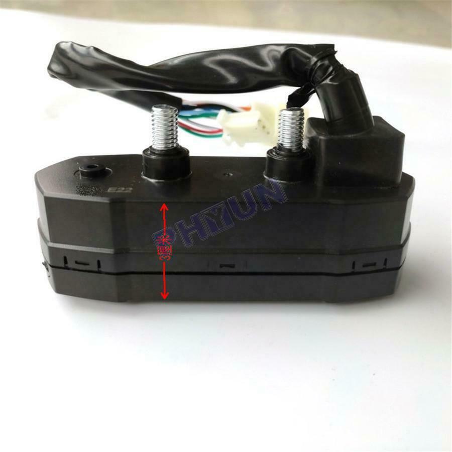 12V Motorcycle Scooter LCD Digital Speedometer Odemeter Tachometer w/ Sensor