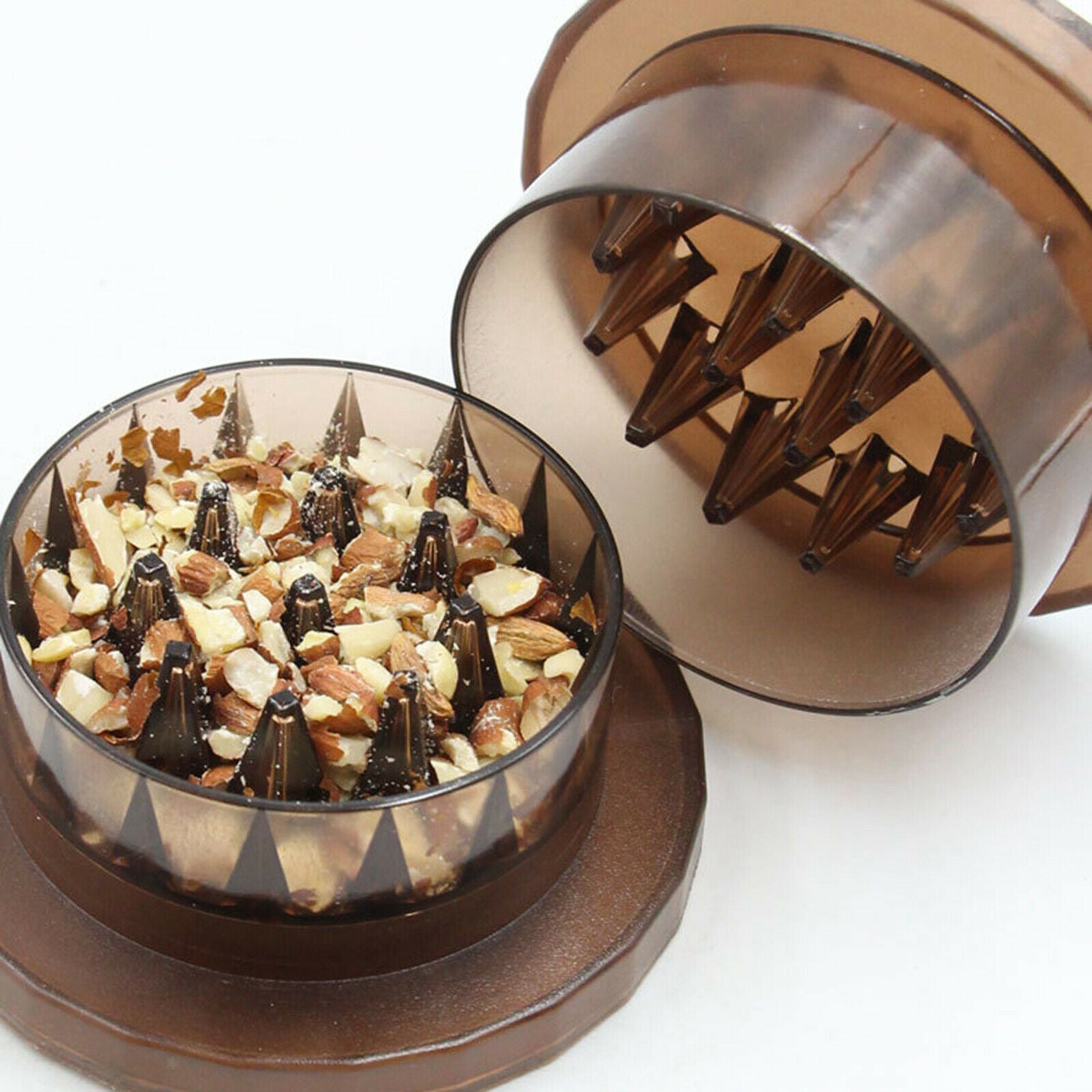 Portable Fishing Bait Crusher Boilie Grinder Box Convenient Fooder Brown