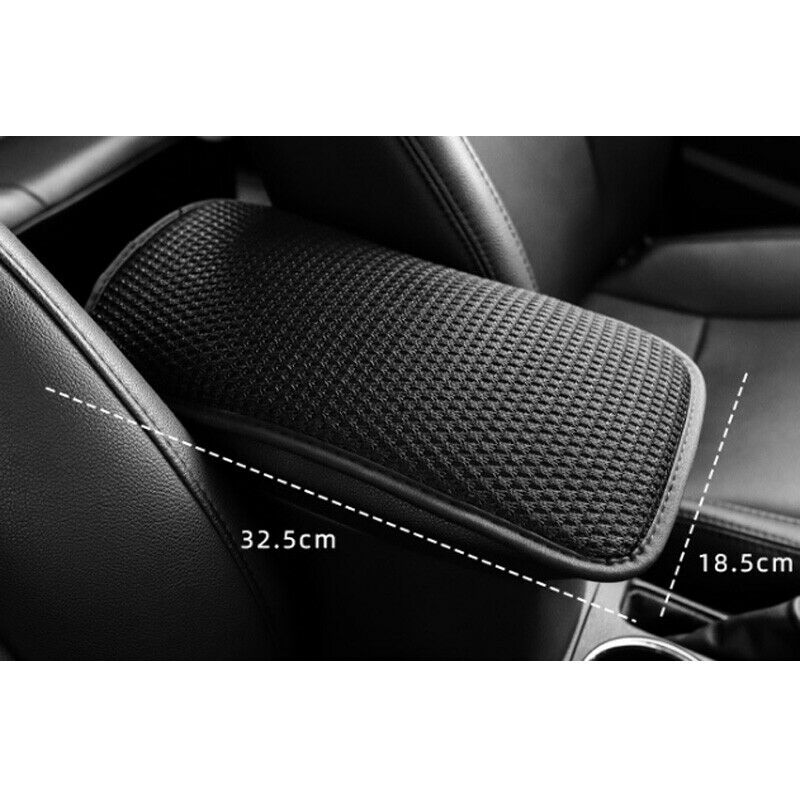 Car Ice Silk Central Armrest Box Pad Cushion Summer Breathable Cover 32.5*18.5cm