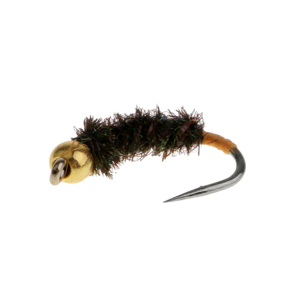 Fly Fishing Files Simulation Insect Lures Bait Wet Flies Fast Sinking Lures